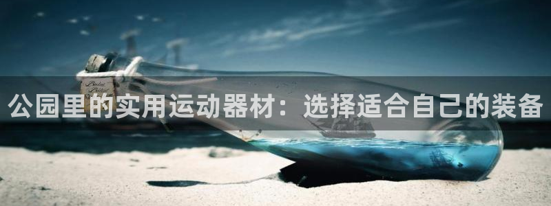 意昂集团官网:公园里的实用运动器材:选择适合自己的装备