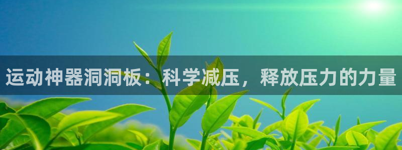 意昂体育4招商电话地址查询:运动神器洞洞板:科学减压,释放压